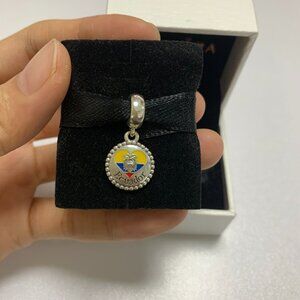 Pandora Ecuador Flag Exclusive Charm Pendant